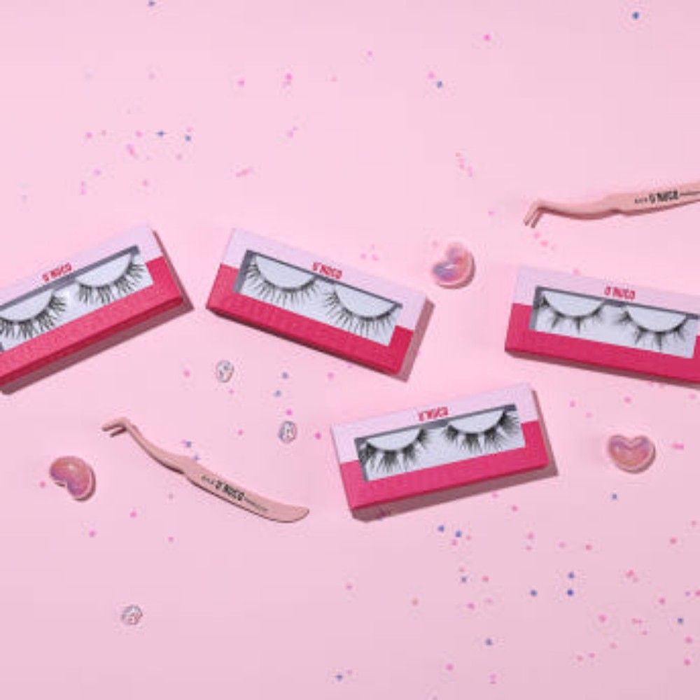 U'NUCO nuun-LASHES 1 Set 8 Pieces Cluster Individual Eyelashes Easy Self Application Premium Segmented K-Beauty Lashes _ Made in Korea